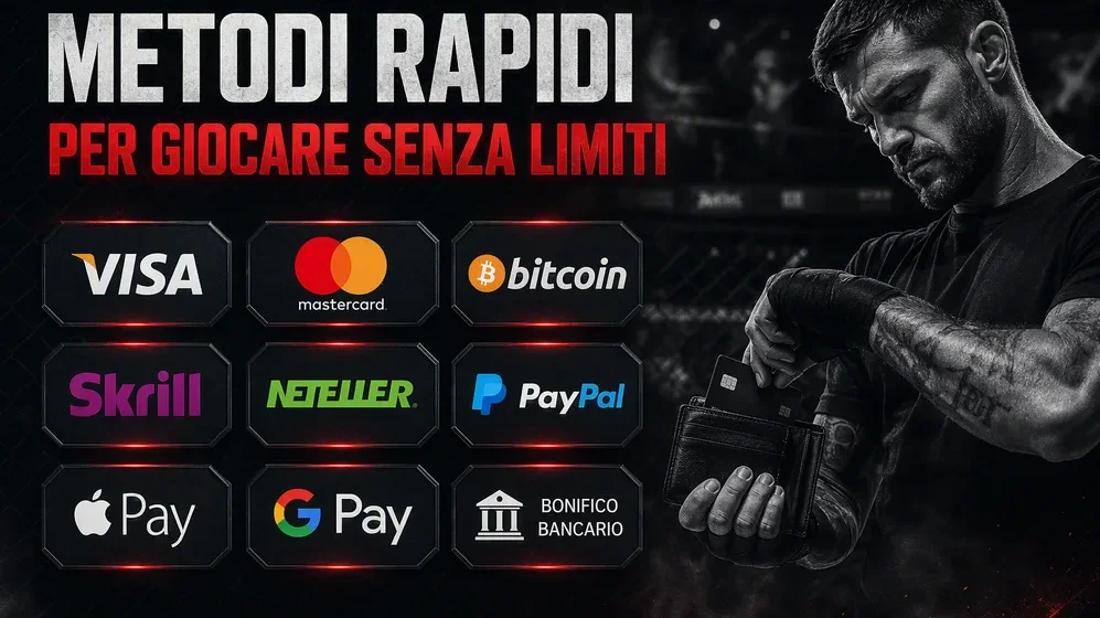 loghi metodi pagamento Visa Mastercard Bitcoin Skrill