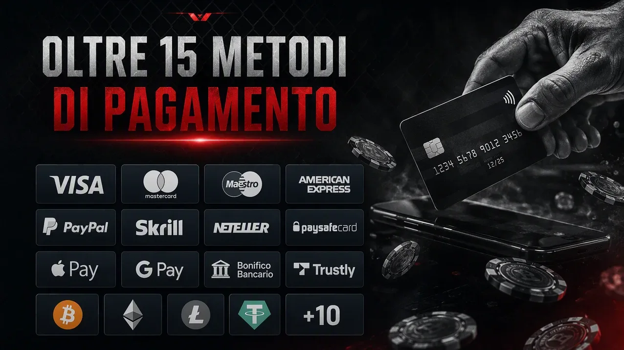 Metodi di Pagamento su Glorion Casino — Depositi e Prelievi per Giocatori Italiani