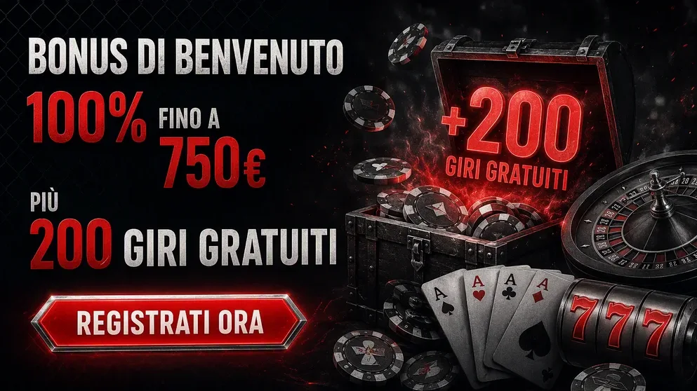 schermo con bonus di benvenuto e giri gratuiti